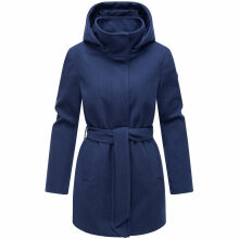 Marikoo Katalinaa Damen Mantel Navy-Größe S - Gr. 36