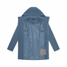 Marikoo Katalinaa Damen Mantel Dusty Blue-Größe XL - Gr. 42