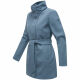 Marikoo Katalinaa Damen Mantel Dusty Blue-Größe XL - Gr. 42