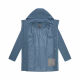 Marikoo Katalinaa Damen Mantel Dusty Blue-Größe XL - Gr. 42