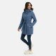 Marikoo Katalinaa Damen Mantel Dusty Blue-Größe XL - Gr. 42