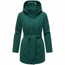 Marikoo Katalinaa Damen Mantel Evergreen-Größe S - Gr. 36