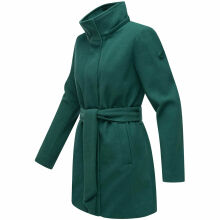 Marikoo Katalinaa Damen Mantel Evergreen-Größe S - Gr. 36