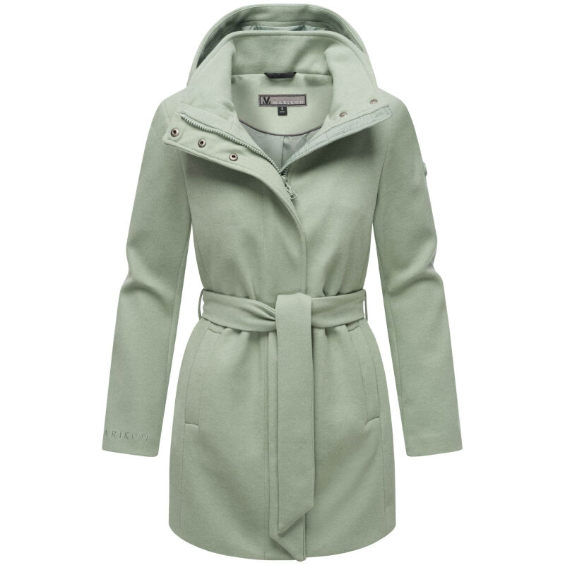 Marikoo Katalinaa Damen Mantel Smokey Mint-Größe S - Gr. 36