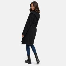 Marikoo Kailii Damen Mantel Schwarz-Größe XXL - Gr. 44