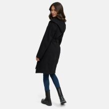 Marikoo Kailii Damen Mantel Schwarz-Größe XXXL - Gr. 46