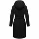 Marikoo Kailii Damen Mantel Schwarz-Größe XXXL - Gr. 46