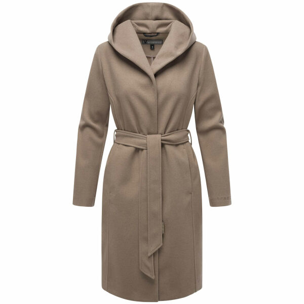 Marikoo Kailii Damen Mantel Dark Taupe-Größe XS - Gr. 34