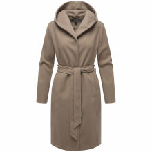 Marikoo Kailii Damen Mantel Dark Taupe-Größe...