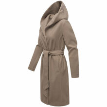 Marikoo Kailii Damen Mantel Dark Taupe-Größe XS - Gr. 34