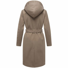Marikoo Kailii Damen Mantel Dark Taupe-Größe XS - Gr. 34
