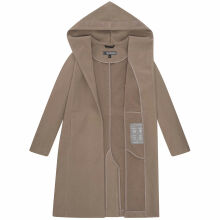 Marikoo Kailii Damen Mantel Dark Taupe-Größe XS - Gr. 34