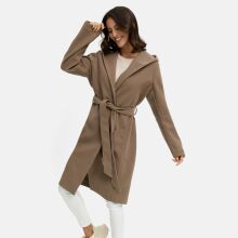 Marikoo Kailii Damen Mantel Dark Taupe-Größe XS - Gr. 34