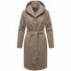 Marikoo Kailii Damen Mantel Dark Taupe-Größe XS - Gr. 34