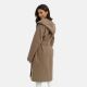 Marikoo Kailii Damen Mantel Dark Taupe-Größe XS - Gr. 34