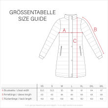 Navahoo Polarblüte Damen Übergangs Mantel N049