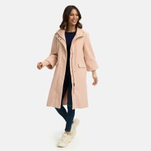 Navahoo Polarblüte Damen Übergangs Mantel N049 Light Peach-Größe XL - Gr. 42