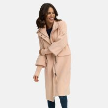 Navahoo Polarblüte Damen Übergangs Mantel N049 Light Peach-Größe XL - Gr. 42