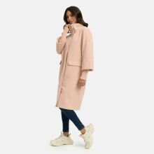 Navahoo Polarblüte Damen Übergangs Mantel N049 Light Peach-Größe XL - Gr. 42