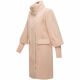 Navahoo Polarblüte Damen Übergangs Mantel N049 Light Peach-Größe XL - Gr. 42