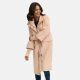 Navahoo Polarblüte Damen Übergangs Mantel N049 Light Peach-Größe XL - Gr. 42