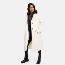 Navahoo Kekstraum Damen Winter Mantel Offwhite-Gr&ouml;&szlig;e M - Gr. 38