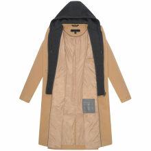 Navahoo Kekstraum Damen Winter Mantel Camel-Größe XS - Gr. 34