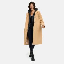 Navahoo Kekstraum Damen Winter Mantel Camel-Größe XS - Gr. 34