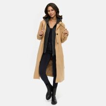 Navahoo Kekstraum Damen Winter Mantel Camel-Größe XS - Gr. 34