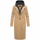 Navahoo Kekstraum Damen Winter Mantel Camel-Größe XS - Gr. 34