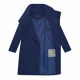 Navahoo Samtrose Damen Mantel mit Stehkragen  Navy-Größe 3XL - Gr. 46