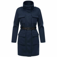 Marikoo Tanokoo Damen Winter Mantel Navy-Größe XL - Gr. 42