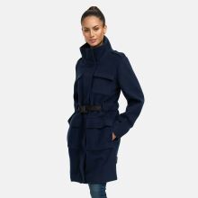 Marikoo Tanokoo Damen Winter Mantel Navy-Größe XL - Gr. 42