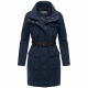 Marikoo Tanokoo Damen Winter Mantel Navy-Größe XL - Gr. 42