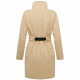 Marikoo Tanokoo Damen Winter Mantel Beige-Größe XS - Gr. 34
