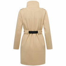 Marikoo Tanokoo Damen Winter Mantel Beige-Größe L - Gr. 40