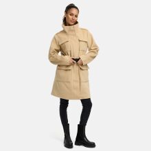 Marikoo Tanokoo Damen Winter Mantel Beige-Größe L - Gr. 40