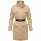 Marikoo Tanokoo Damen Winter Mantel Beige-Größe XL - Gr. 42