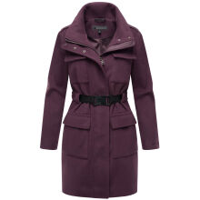 Marikoo Tanokoo Damen Winter Mantel Dusty Plum-Gr&ouml;&szlig;e XS - Gr. 34