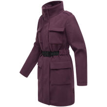 Marikoo Tanokoo Damen Winter Mantel Dusty Plum-Gr&ouml;&szlig;e S - Gr. 36
