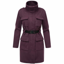 Marikoo Tanokoo Damen Winter Mantel Dusty Plum-Größe XXL - Gr. 44