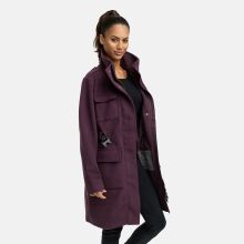 Marikoo Tanokoo Damen Winter Mantel Dusty Plum-Größe XXL - Gr. 44