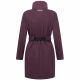 Marikoo Tanokoo Damen Winter Mantel Dusty Plum-Größe XXL - Gr. 44