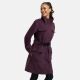 Marikoo Tanokoo Damen Winter Mantel Dusty Plum-Größe XXL - Gr. 44