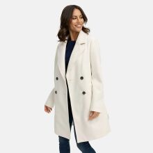 Navahoo Frostjuwel Damen Mantel Offwhite-Größe XXXL - Gr. 46
