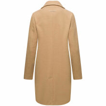 Navahoo Frostjuwel Damen Mantel Camel-Größe XS - Gr. 34