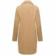 Navahoo Frostjuwel Damen Mantel Camel-Größe XS - Gr. 34