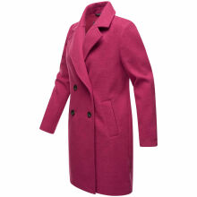 Navahoo Frostjuwel Damen Mantel Berry Wine-Größe XS - Gr. 34