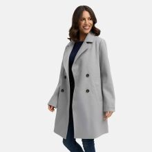 Navahoo Frostjuwel Damen Mantel Grey-Gr&ouml;&szlig;e S - Gr. 36