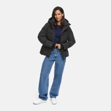 Marikoo Aleyna Damen Winterjacke  Schwarz Größe M - Gr. 38